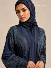 The Celeste Abaya — Midnight Royal