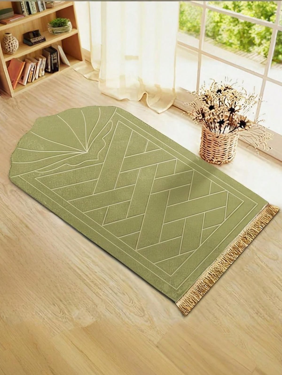 Premium Islamic Janamaz Prayer Mat for Men & Women