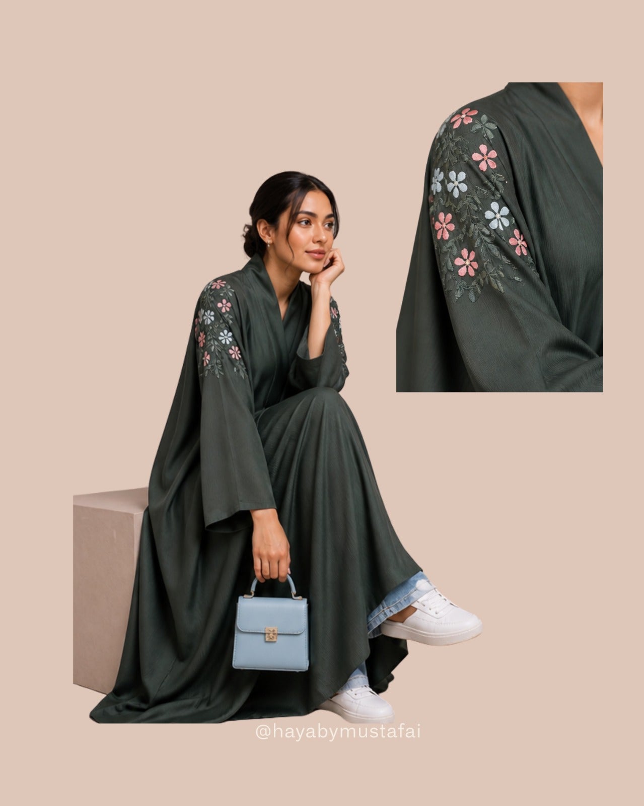 Luxury Abaya Crafted with Timeless Elegance