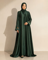 Layan Korean Nida Abaya – Emerald Green