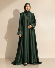 Layan Korean Nida Abaya – Emerald Green