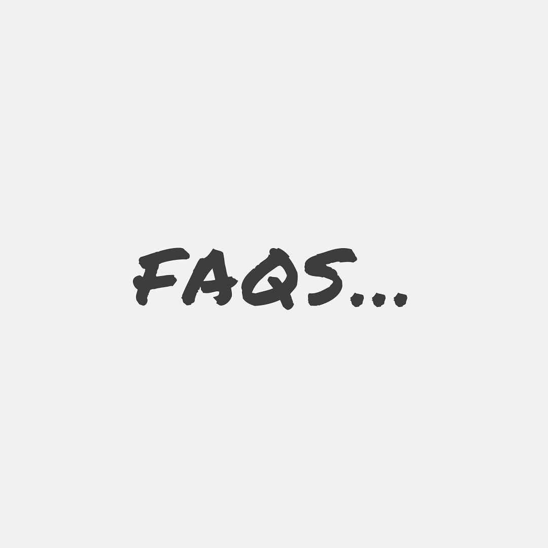 FAQ'S