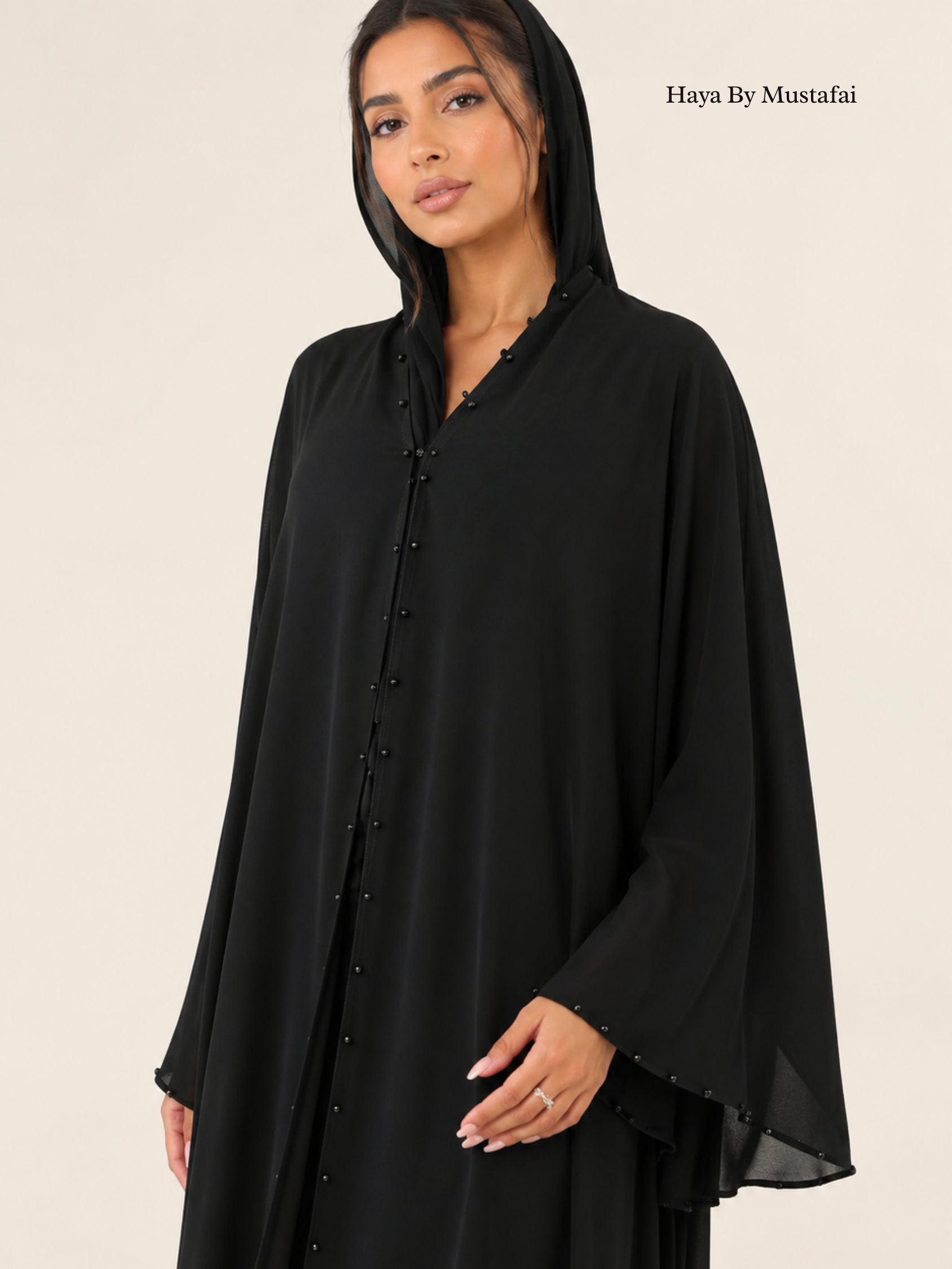 Obsidian Pearl Abaya