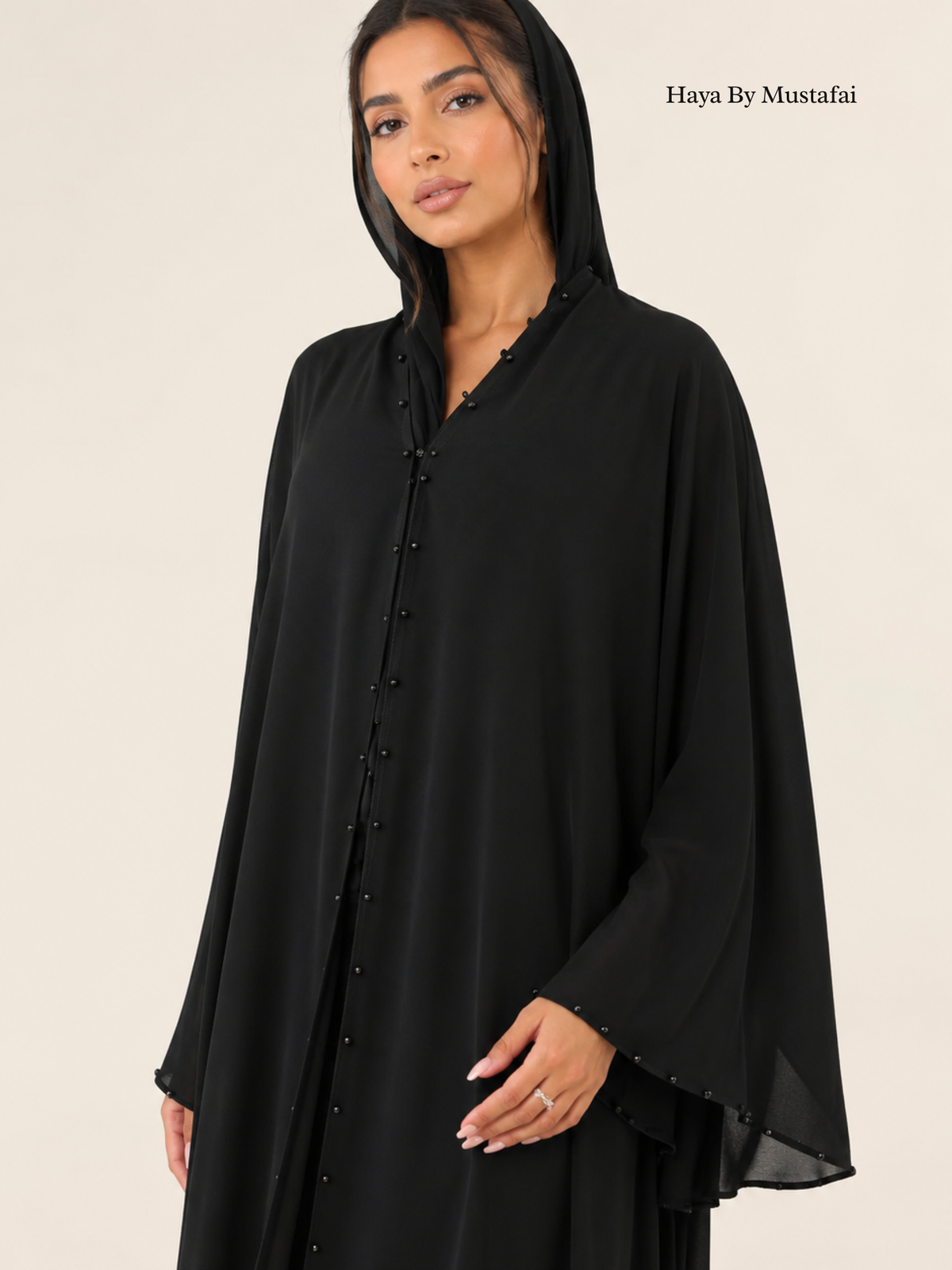 Obsidian Pearl Abaya