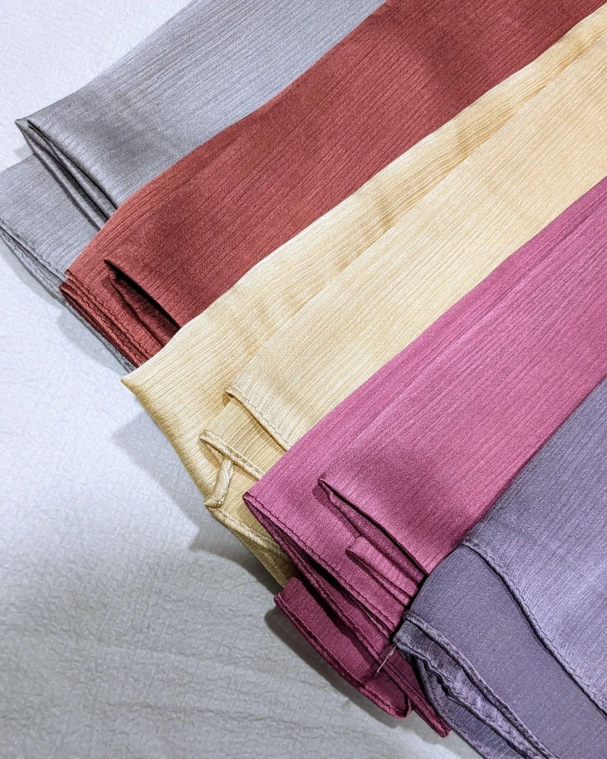 Luxury Satin Silk Hijab for Party & Formal Wear