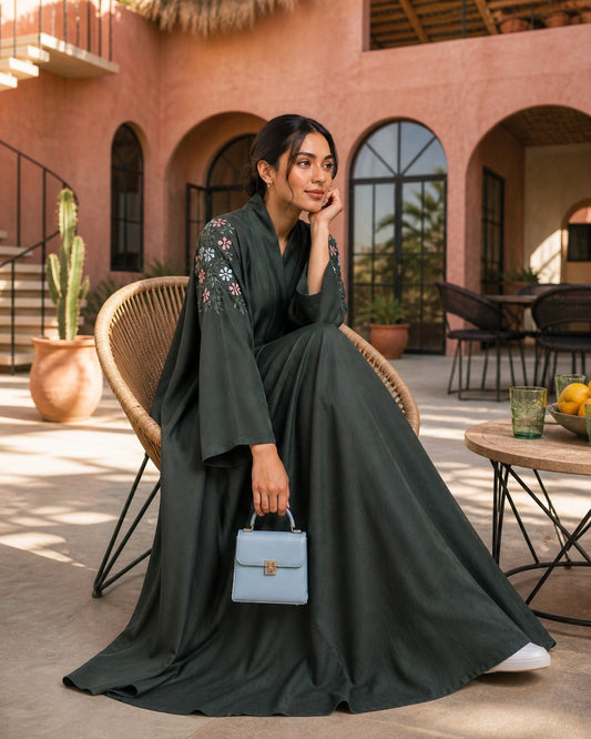 Minimal Elegant Abaya with Premium Quality Fabric