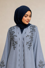 Melisa Ice Blue Asma Abaya