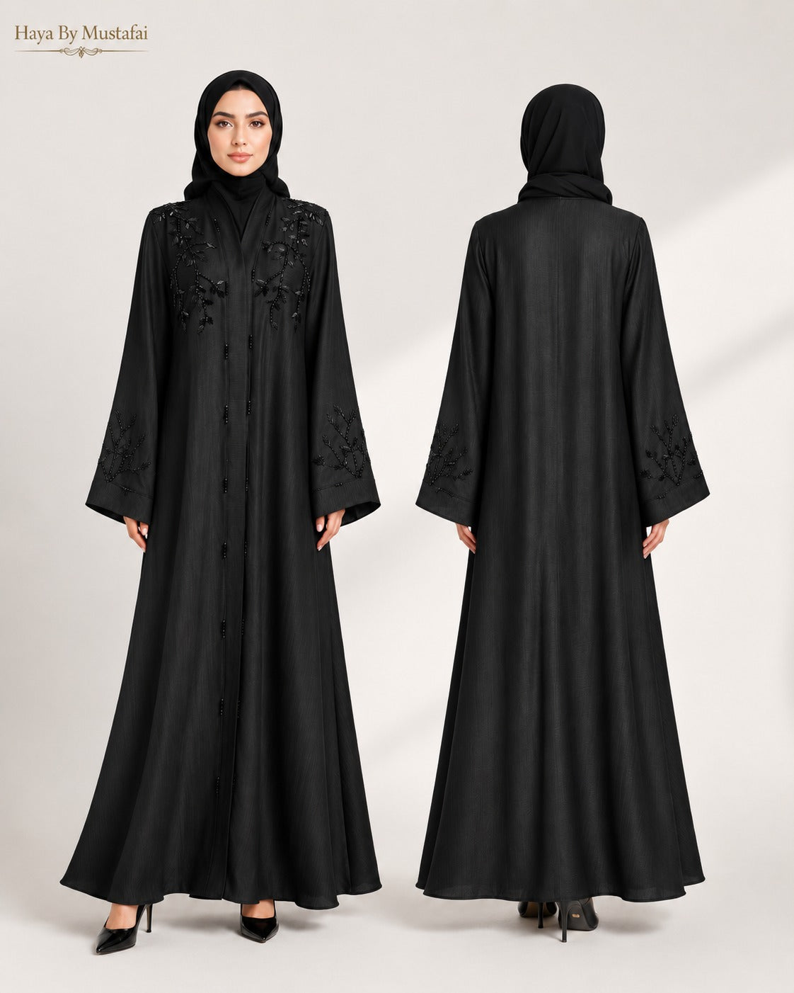 Dilara Siyah Asma Abaya