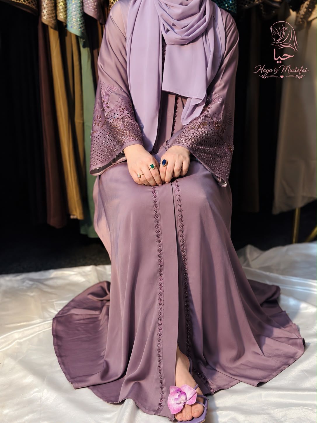 Amethyst Abaya