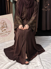 Plum Amesthyst Abaya